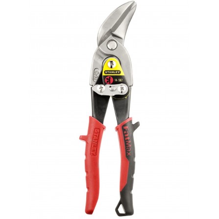 Kairin. žirklės metalui „Stanley" OFF SET SNIPS