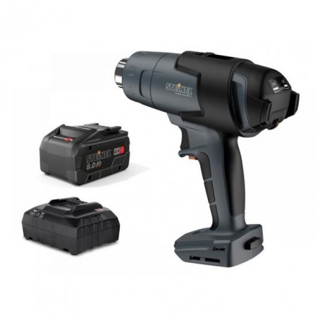 Akumuliatorinis karšto oro pistoletas Steinel MH3 KF SC (066604), 18 V, 1 x 8 Ah, įkroviklis + lagaminas