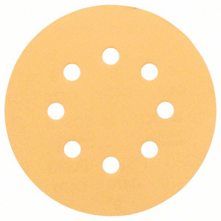 Bosch ekscentrinio šlifavimo popierius C470, 125 mm, 40 grūdėtumas, 5 vnt.