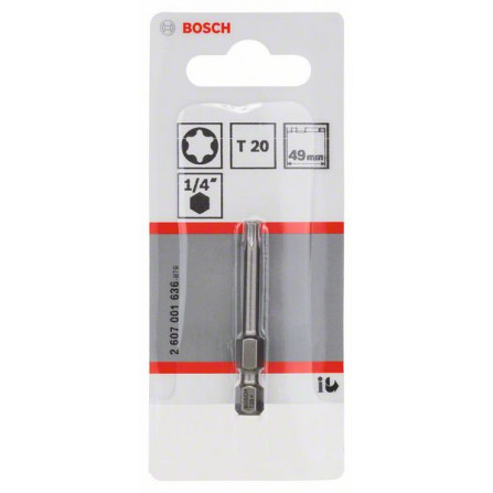 Bosch sukimo antgalis, 1 vnt, T20, 49 mm