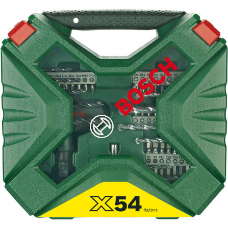 Bosch sukimo antgalių ir grąžtų rinkinys X-Line Classic, 54 vnt.