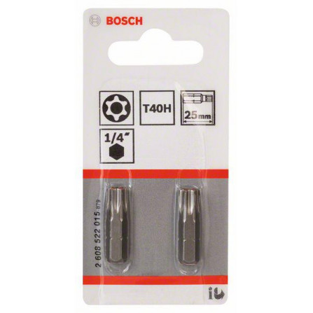 Bosch sukimo antgalis, 2 vnt, T40H, 25 mm