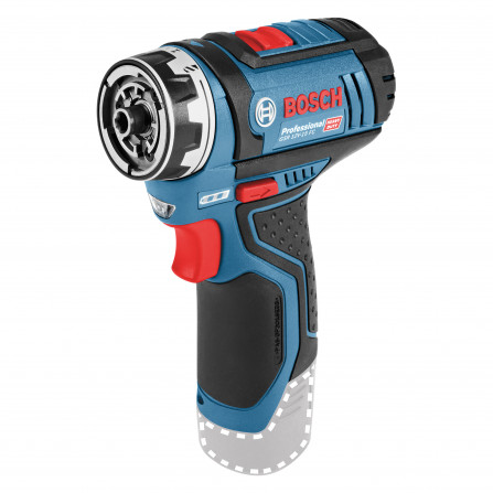 Bosch akumuliatorinis suktuvas-gręžtuvas GSR 12V-15 FC, be akumuliatoriaus ir įkroviklio, kartoninėje pakuotėje