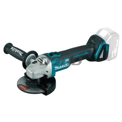 Accu haakse slijper Makita DGA504Z, 18 V, 125 mm (zonder accu en oplader)