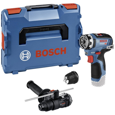 Akumuliatorinis suktuvas/gręžtuvas Bosch GSR 12V-35 FC + L-BOXX