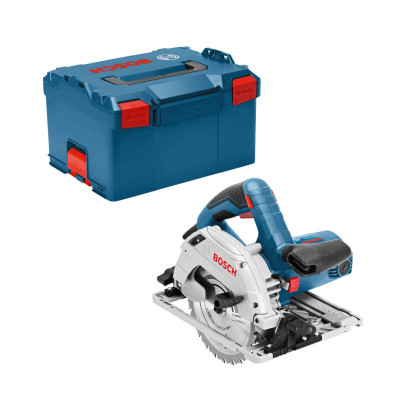 Belaidis rankinis diskinis pjūklas Bosch GKS 18V-57-2 (be įkroviklio ir akumuliatoriaus su dėklu L-BOXX  238)