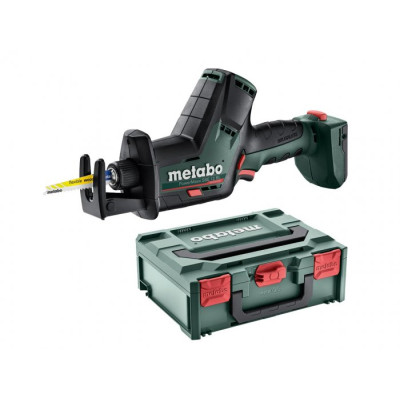 Belaidis stūmoklinis pjūklas Metabo SSE 12 BL (su MetaBOX 145 be akumuliatoriaus bloko, be įkroviklio)