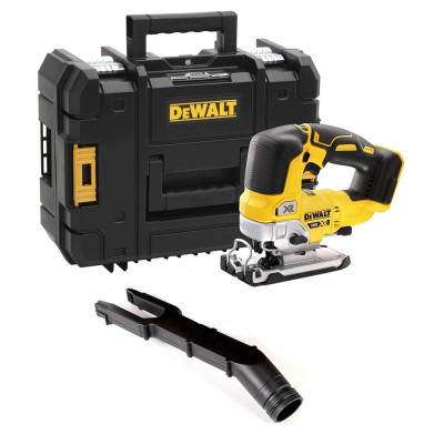 Dewalt akumuliatorinis siaurapjūklis DCS334NT-XJ 18 V (be akumuliatoriaus ir įkroviklio)