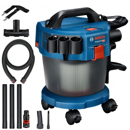 Accustofzuiger Bosch GAS 18V-10 L + zuigmonden (zonder accu en oplader)