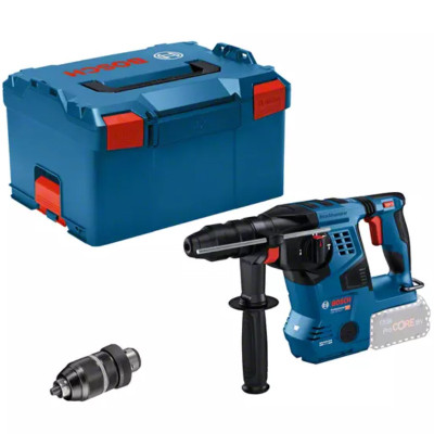 Bosch akumuliatorinis perforatorius Bosch GBH 18V-28 CF, 18 V, 3,3 J, 0611921001