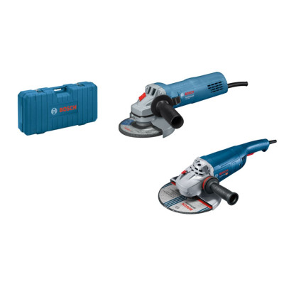 Bosch kampinių šlifuoklių komplektas: GWS 22-230 J + GWS 880, 06018C1308
