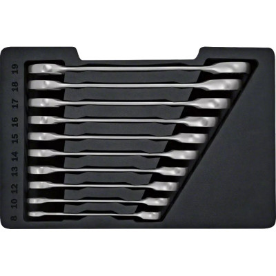 Bosch terkšlinių raktų rinkinys (10 vnt.), 1600A02AU0