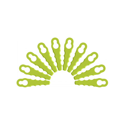 Ryobi plastikinių peiliukų rinkinys trimeriui RAC158 (10 vnt.)