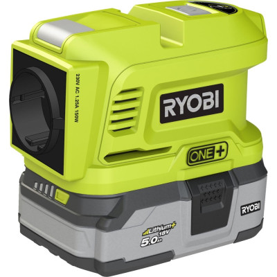Ryobi akumuliatorių adapteris RY18BI150A-0, 150 watts, 18 V ONE+ (be akumuliatoriaus ir įkroviklio)