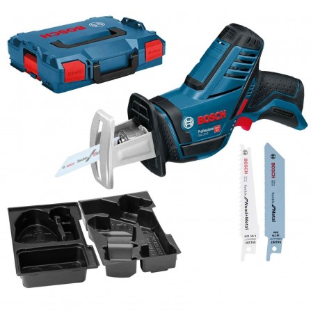 Akumuliatorinis tiesinis pjūklas Bosch GSA 12V-14, 12 V + pjūkliukai (be akumuliatoriaus ir įkroviklio)