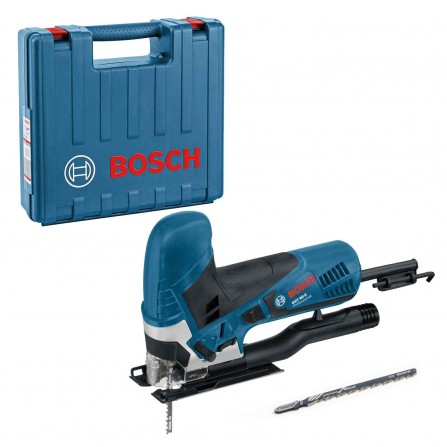 Elektrinis siaurapjūklis Bosch GST 90 E, 650 W + lagaminas