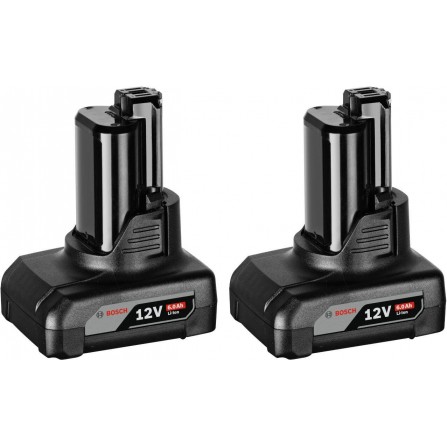 Bosch GBA akumuliatorių komplektas, 12 V, 2 x 6 Ah