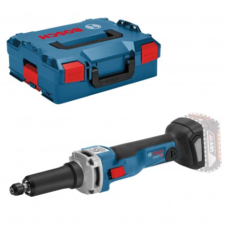 Akumuliatorinis tiesinis šlifuoklis Bosch GGS 18V-23 LC, 18 V + lagaminas (be akumuliatoriaus ir įkroviklio)