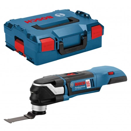 Akumuliatorinis daugiafunkcinis įrankis Bosch GOP 18V-28, 18 V + lagaminas