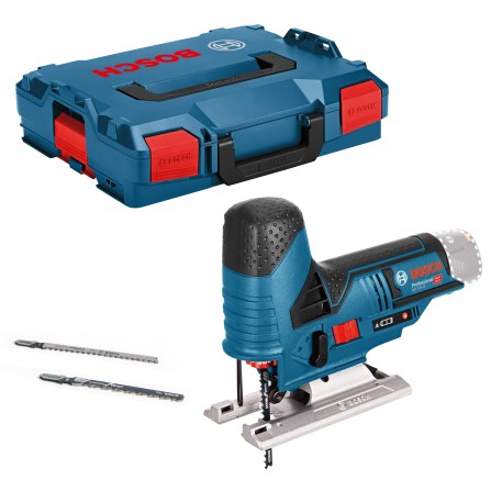 Akumuliatorinis siaurapjūklis Bosch GST 12V-70, 12 V + lagaminas (be akumuliatoriaus ir įkroviklio)