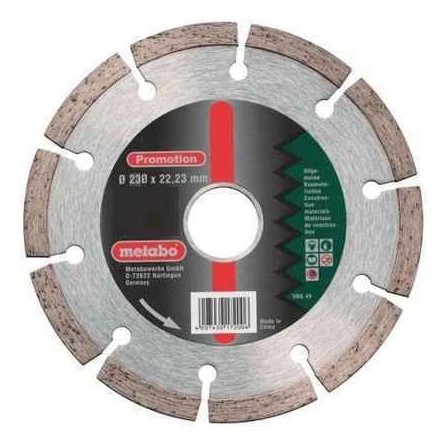 Deimantinis pjovimo diskas Metabo SP - U, 230 x 22,23 mm (624310000)