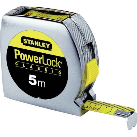 Stanley PowerLock PVC matavimo ruletė (0-33-932), 5 m, 25 mm