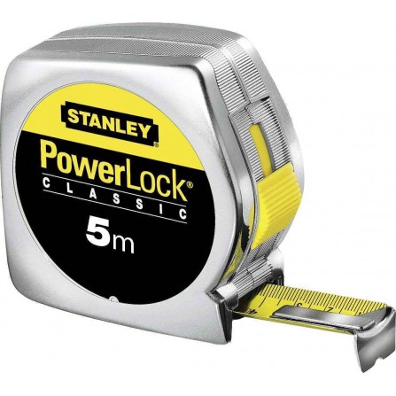 Stanley Bandmass Powerlock PVC matavimo ruletė (1-33-194), 5 m, 19 mm