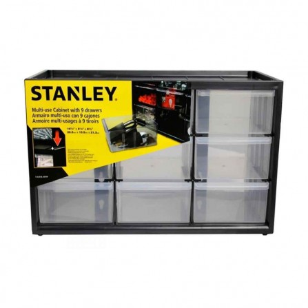 Stanley varžtų ir priedų dėžė (1-93-978), 9 skyriai