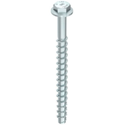 Heco varžtai šešiakampe galvute su poveržle, MULTI-MONTI-plus, SS 10x70, A2K, 25 vnt.