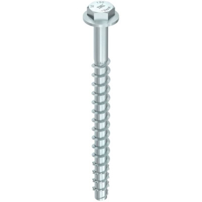 Heco šešiakampiai varžtai su poveržle, MULTI-MONTI-plus SS 12 x 80, A2K, 25 vnt.