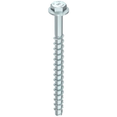 Heco šešiakampiai varžtai su poveržle, MULTI-MONTI-plus SS 12 x 100, A2K, 25vnt.