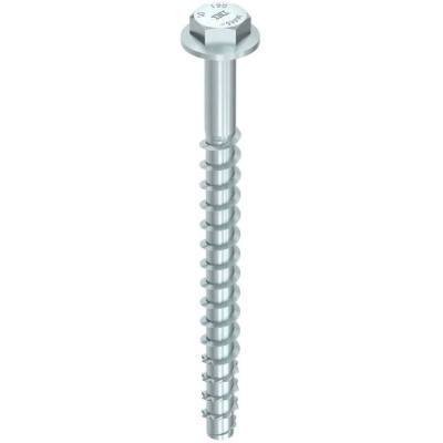 Heco šešiakampiai varžtai su poveržle, MULTI-MONTI-plus SS 10 x 100, A2K, 25 vnt.