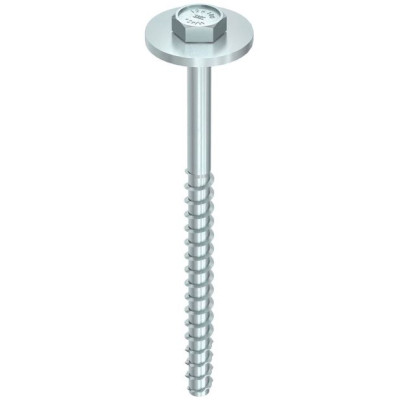 Heco šešiakampiai varžtai su poveržle, MULTI-MONTI-plus S 12 x 200, A2K, 25 vnt.