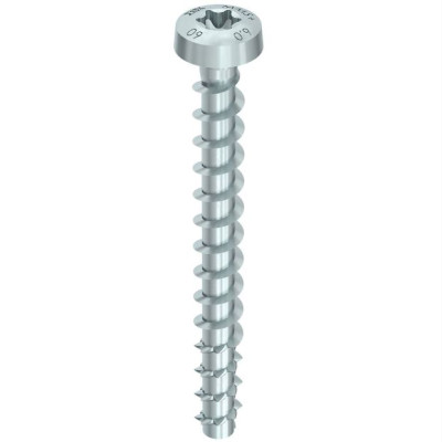 Heco varžtas apvalia galvute, MULTI-MONTI-plus, P 6x50, T-Drive, A2K, 100 vnt.