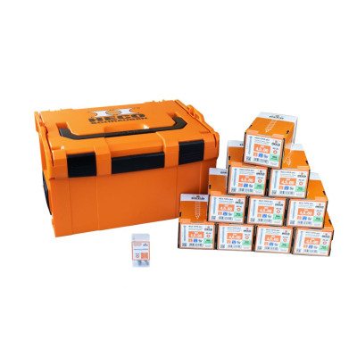 Heco fasado varžtų rinkinys plastikiniame L-BOXX 238 dėkle, 4.5 x 60, 2000 vnt.