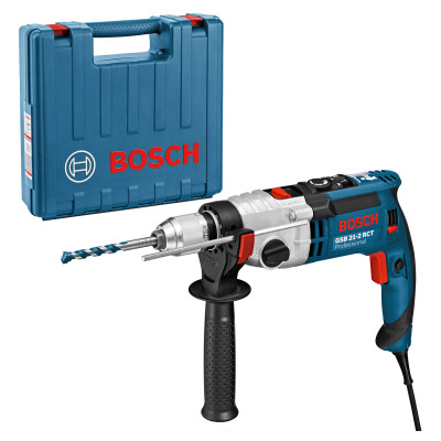 Elektrinis smūginis gręžtuvas Bosch GSB 21-2 RCT (060119C700) + lagaminas