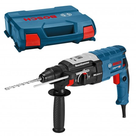 Elektrinis perforatorius Bosch GBH 2-28 (0611267500), 880 W, 3,2 J + lagaminas