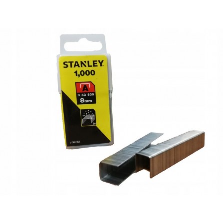 53 A tipo kabės „STANLEY" 1000 vnt. 8 mm