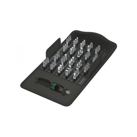 Wera atsuktuvo ir galvučių rinkinys Bit-Safe 61 Universal 1 (05057122001), 61 vnt.