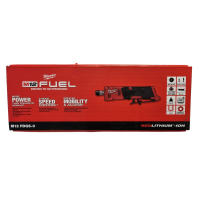 Akumuliatorinis tiesinis šlifuoklis Milwaukee M12 FDGS-0, 12 V, 50 mm