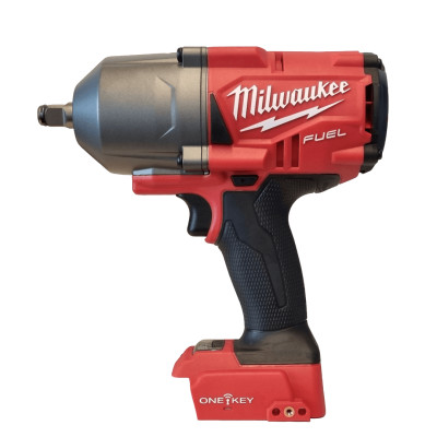 Akumuliatorinis smūginis veržliasukis su kakliuko užkirtimu Milwaukee M18 ONEFHIWP12-0X, 18 V, 1491 Nm, 1/2" + lagaminas