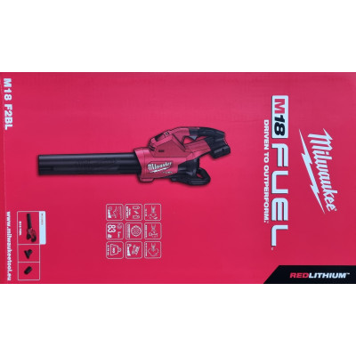 Akumuliatorinis lapų pūstuvas M18-F2BL-0 18V MILWAUKEE (be akumuliatoriaus ir įkroviklio)