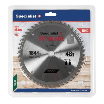 Snijschijf SPECIALIST+ (184x48Tx16 mm)