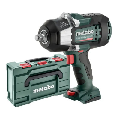 Draadloze slagmoersleutel Metabo SSW 18 LTX 1450 BL (tot 1450 Nm)