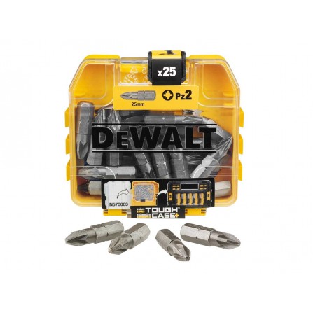 Dewalt sukimo antgalių rinkinys DT71521-QZ, PZ2 x 25 mm, 25 vnt.