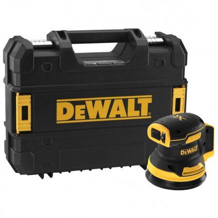 Dewalt akumuliatorinis ekscentrinis šlifuoklis (DCW210NT-XJ), 18 V, 125 mm + lagaminas