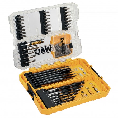 Dewalt sukimo antgalių ir grąžtų rinkinys DT70758-QZ , 57 vnt.
