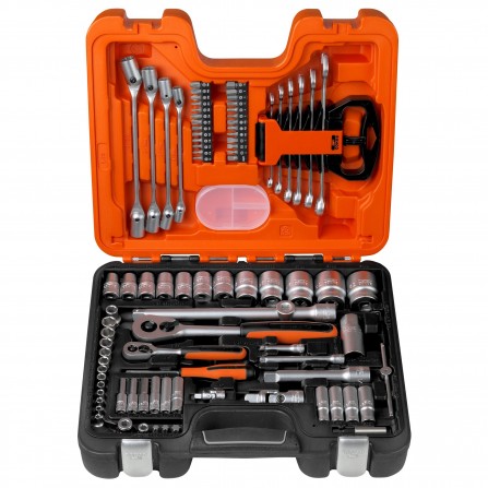 Bahco galvučių ir raktų rinkinys S910, 91 vnt