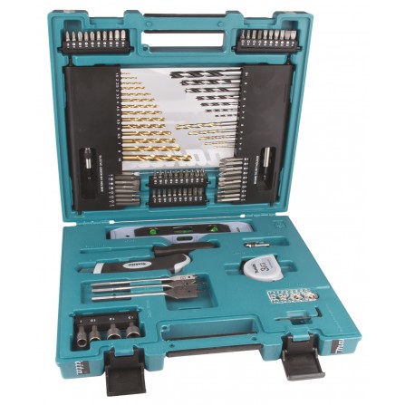 Makita D-31778 boor- en spiraalbitset, 104-dlg.