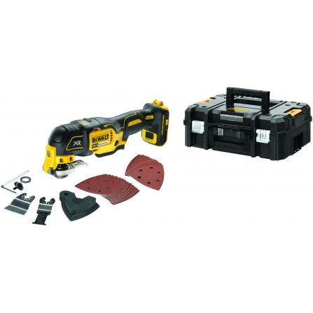 Dewalt akumuliatorinis daugiafunkcinis įrankis DCS356NT, 18 V, lagaminas + priedai
